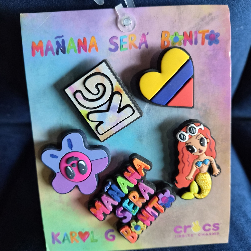 CROCS Jibbitz Charms Set - Colorful Fun Designs